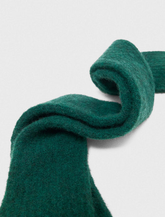 Yak blend mittens Bottle Green