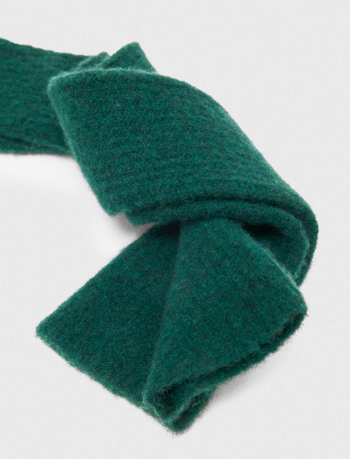 Yak blend mittens Bottle Green