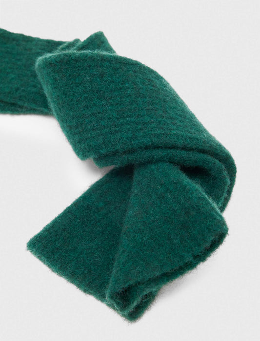 Yak blend mittens Bottle Green