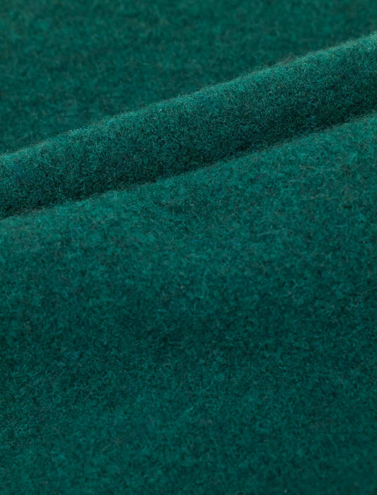 Yak blend triangle scarf Bottle Green