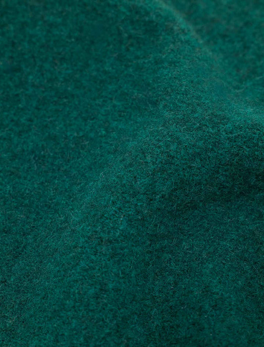 Yak blend triangle scarf Bottle Green