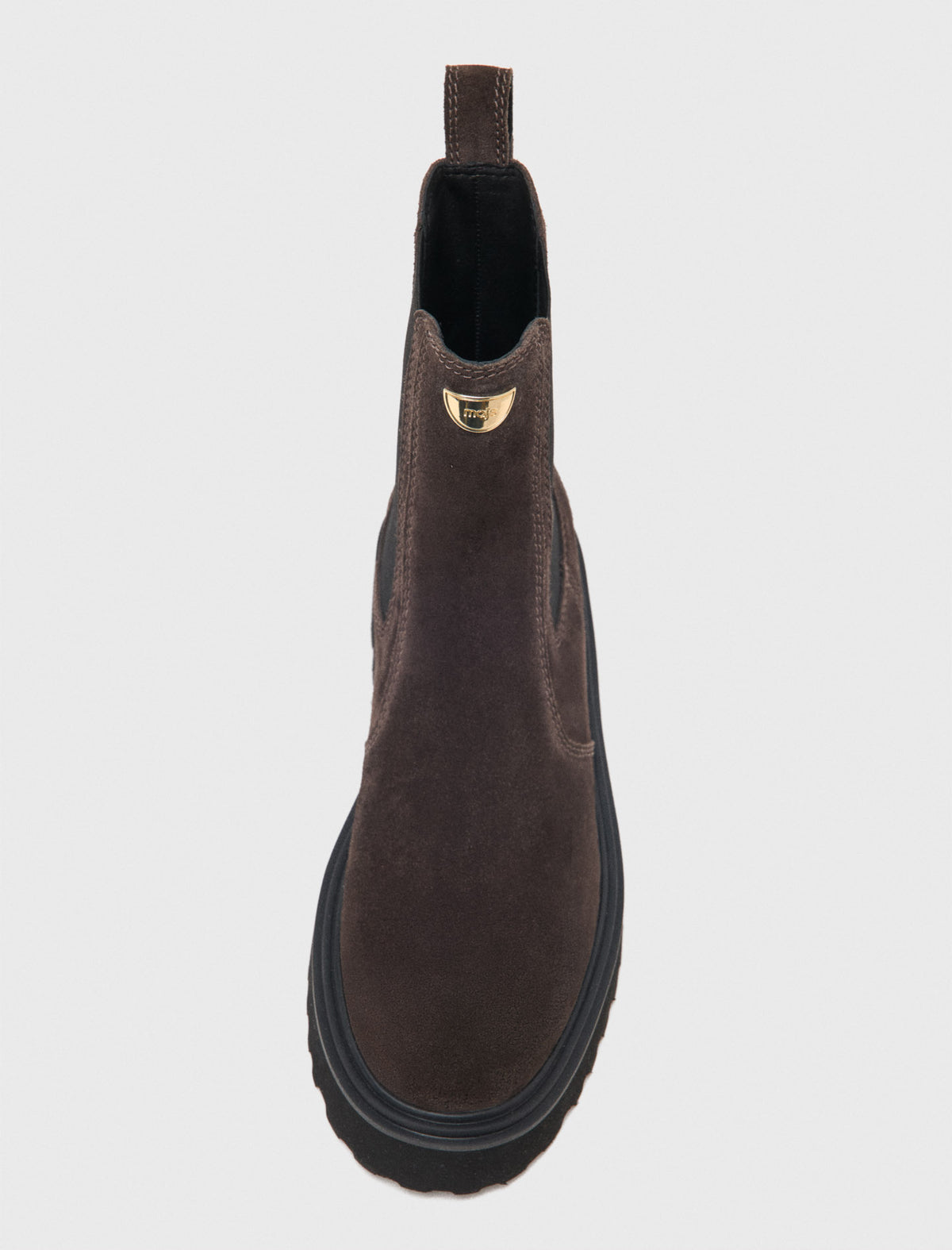 Suede Chelsea boots Dark Brown