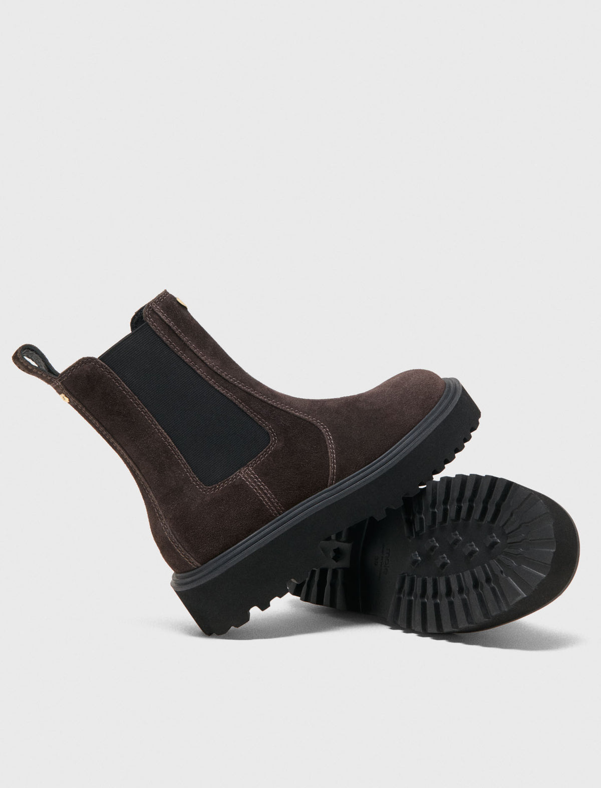 Suede Chelsea boots Dark Brown