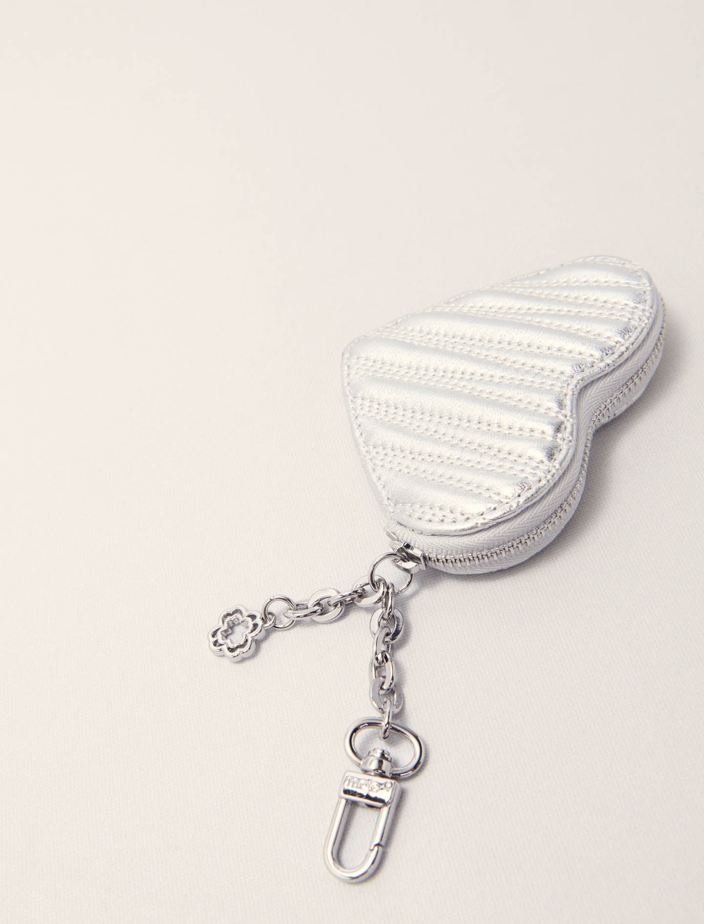 Silver-Clover Purse