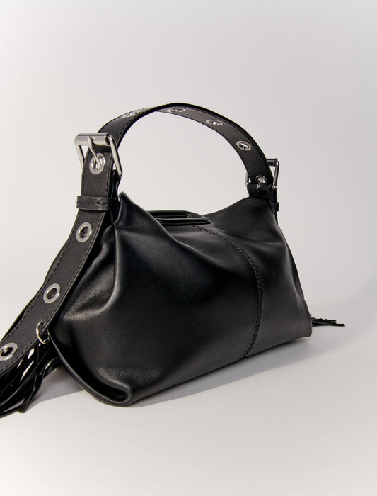Black  -smoothleathermissmbag