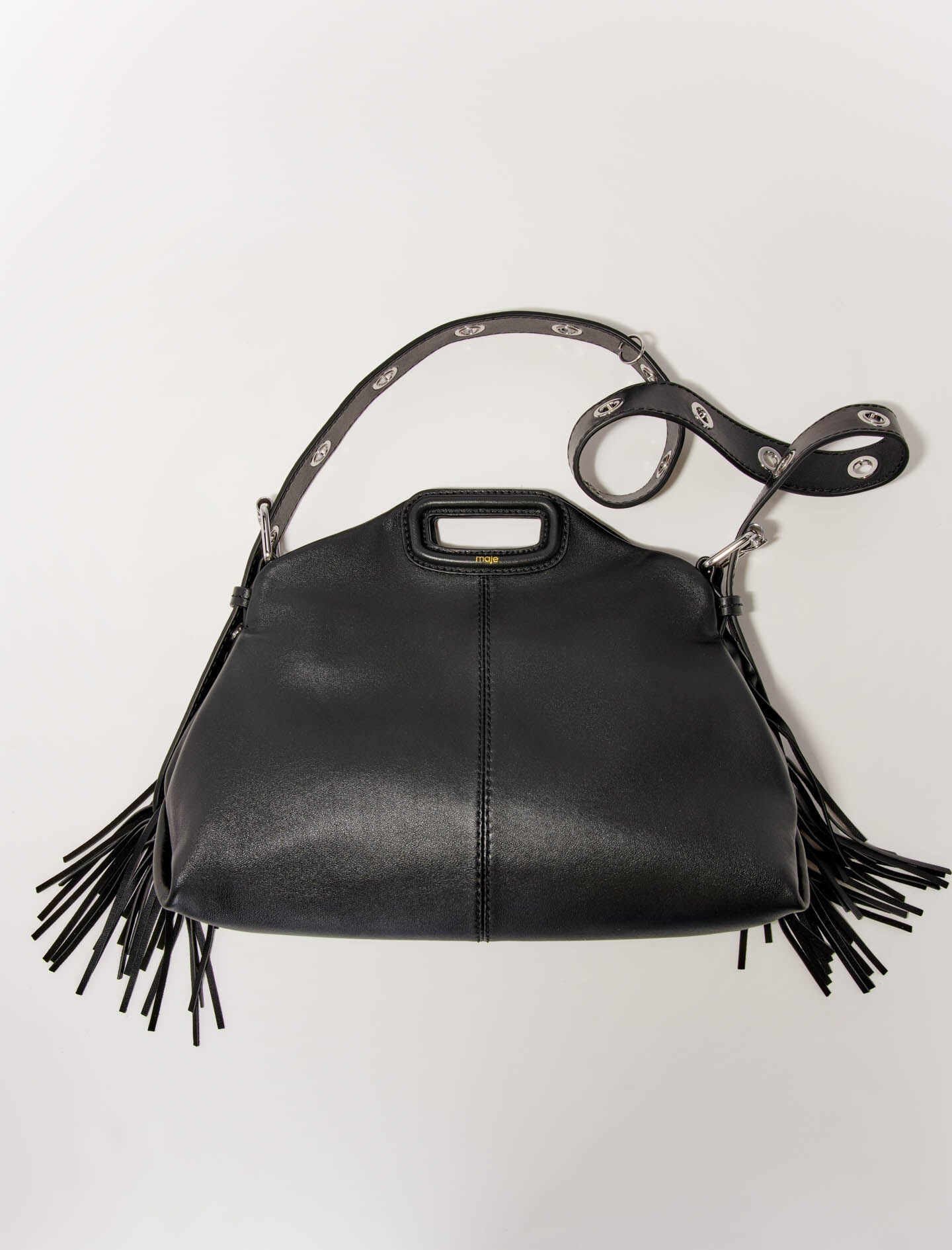 Black  -smoothleathermissmbag