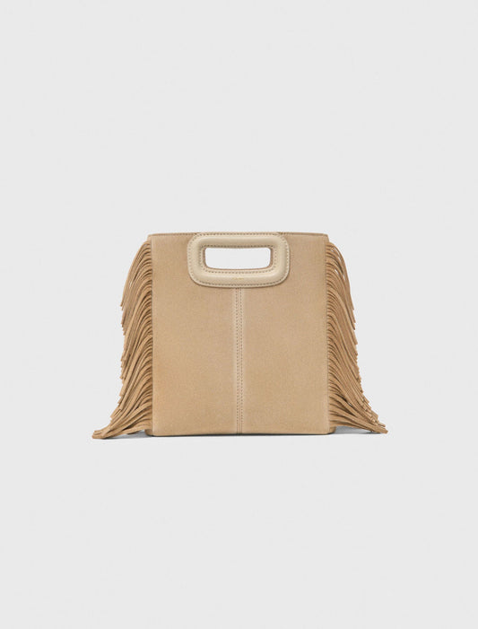Suede M Bag Cappucino