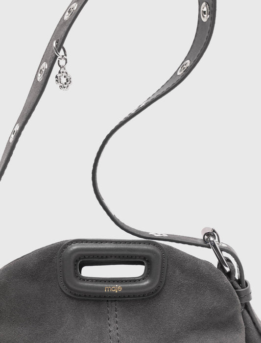 Miss M mini suede bag