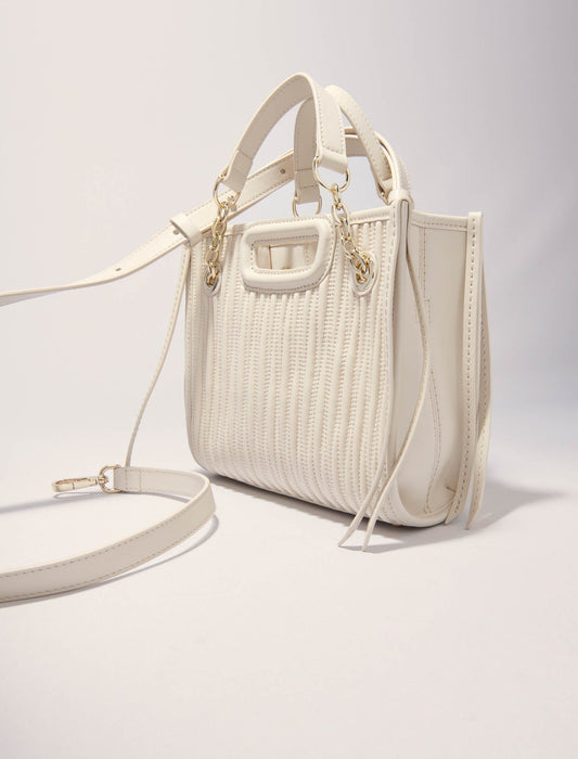 Ecru-Mini M Bag