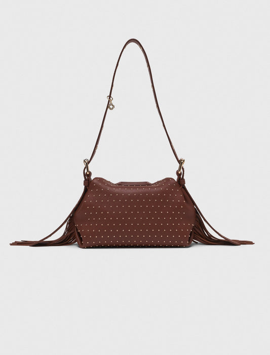 Miss M mini leather and studs bag