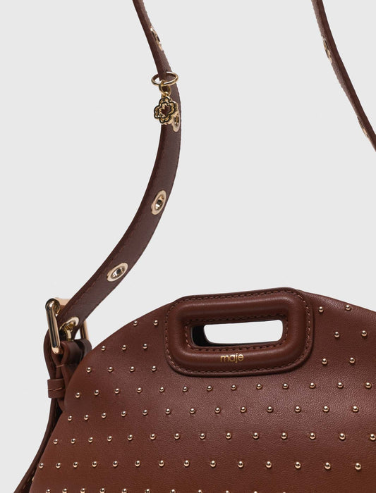 Miss M mini leather and studs bag