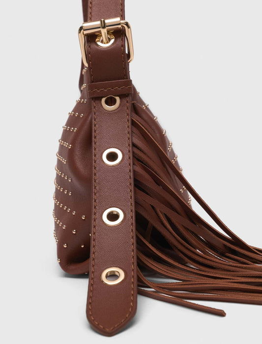 Miss M mini leather and studs bag