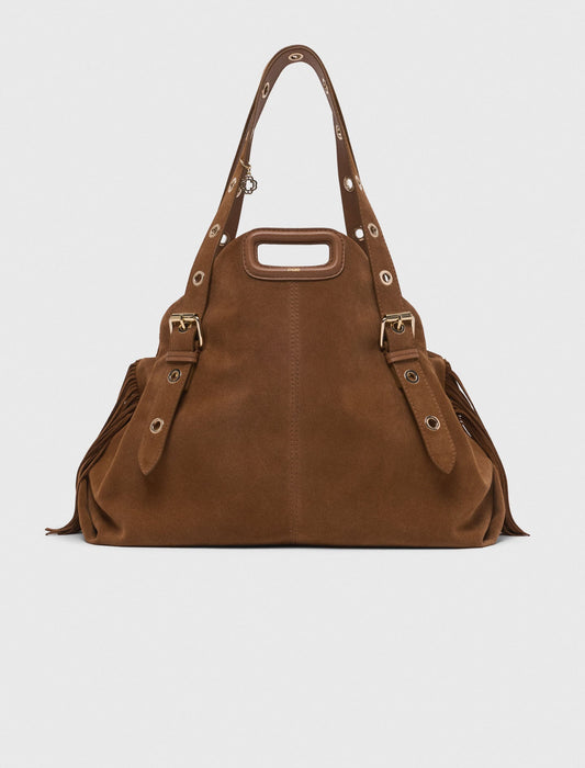Suede Miss M XL bag