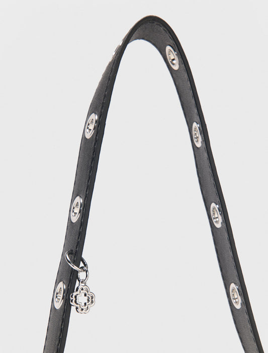 Rhinestone Miss M mini bag Black