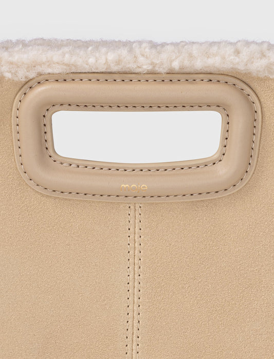 Maje City-Bag Beige