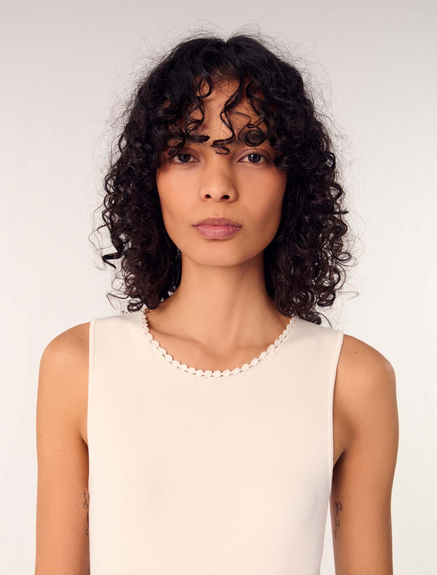 White-Backless Jewellery Neck Bodysuit
