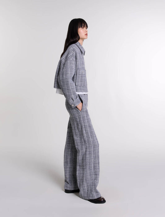 Grey   Short tweed jacket