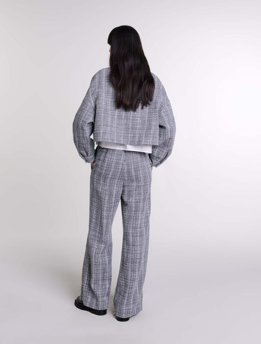 Grey   Short tweed jacket