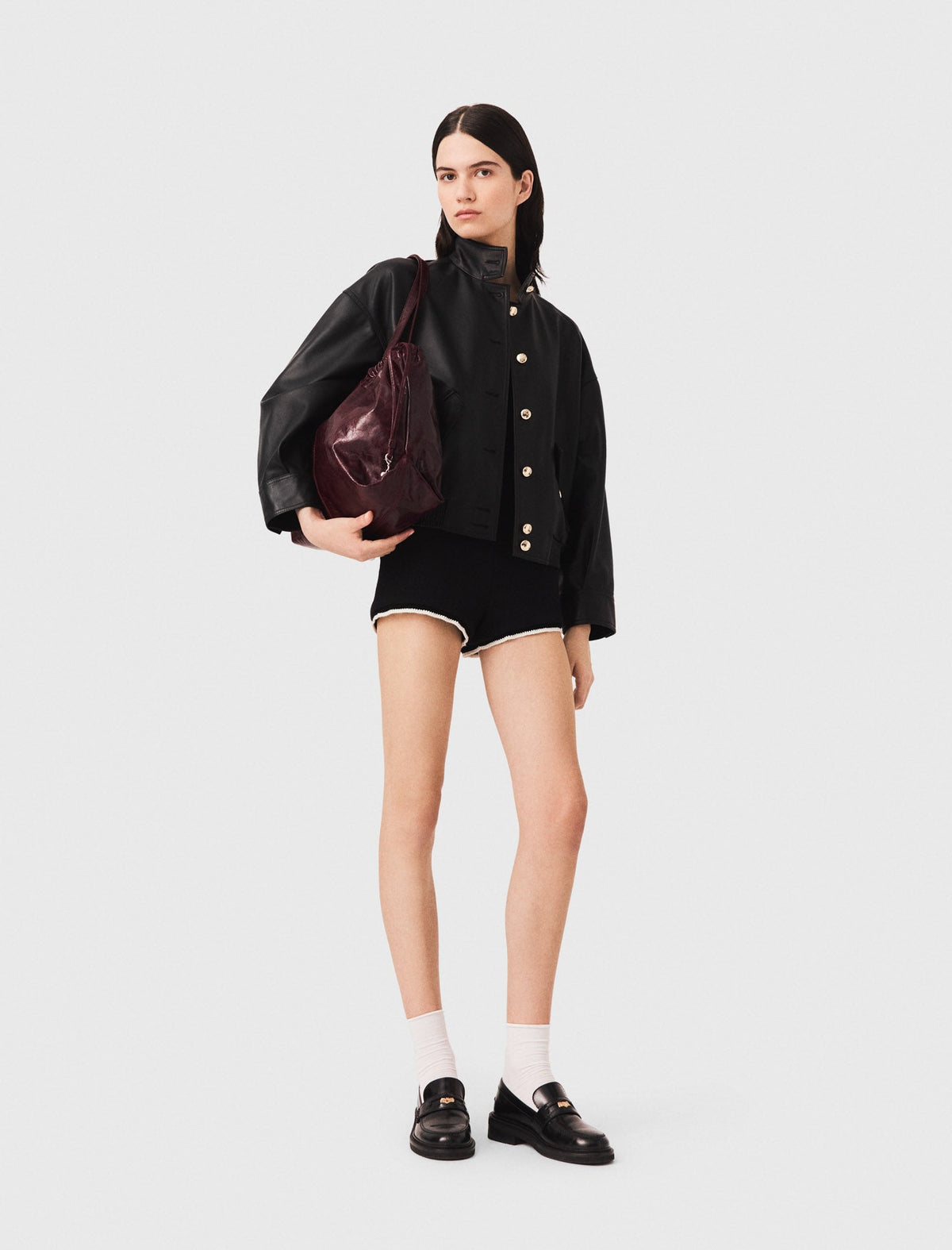 Leather jacket Black
