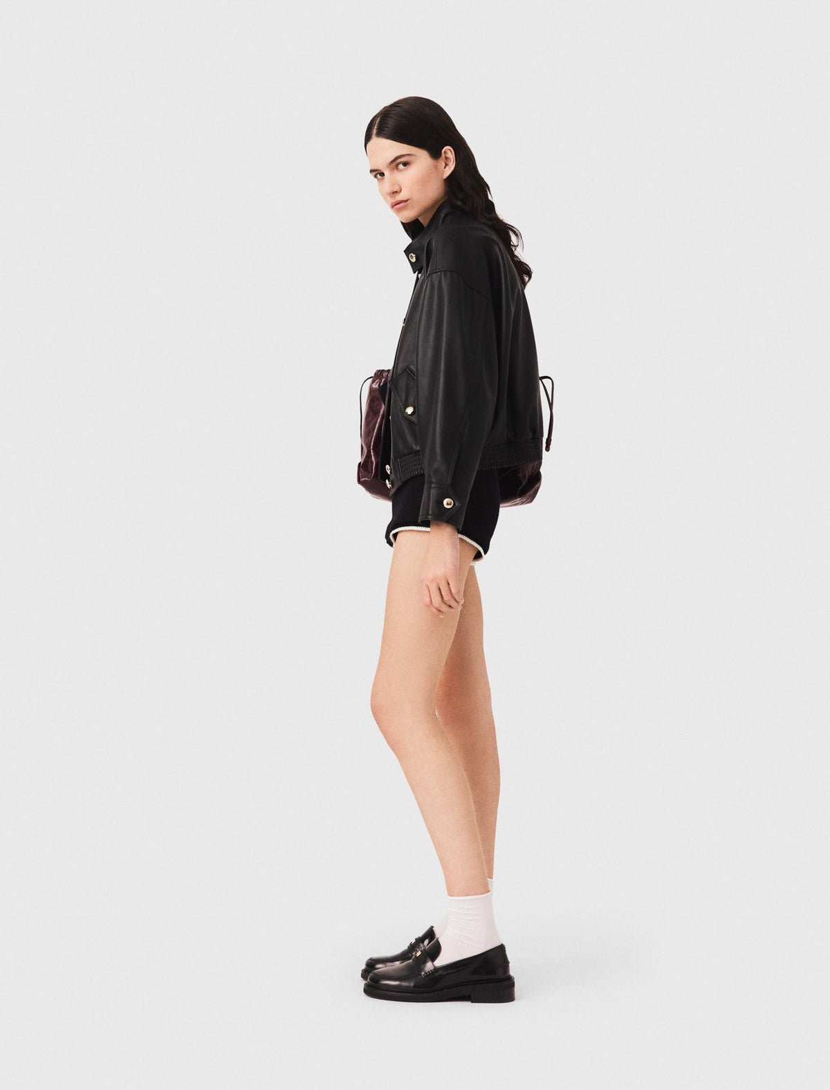 Leather jacket Black