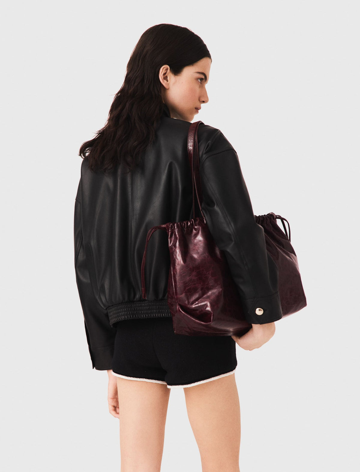 Leather jacket Black