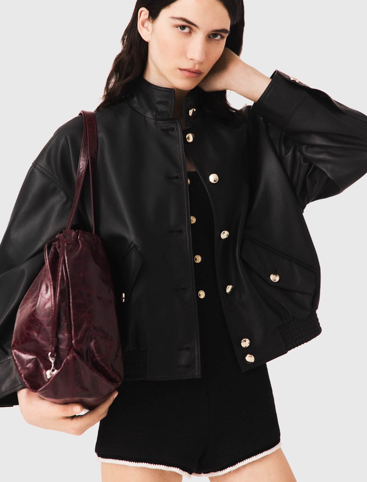 Leather jacket Black