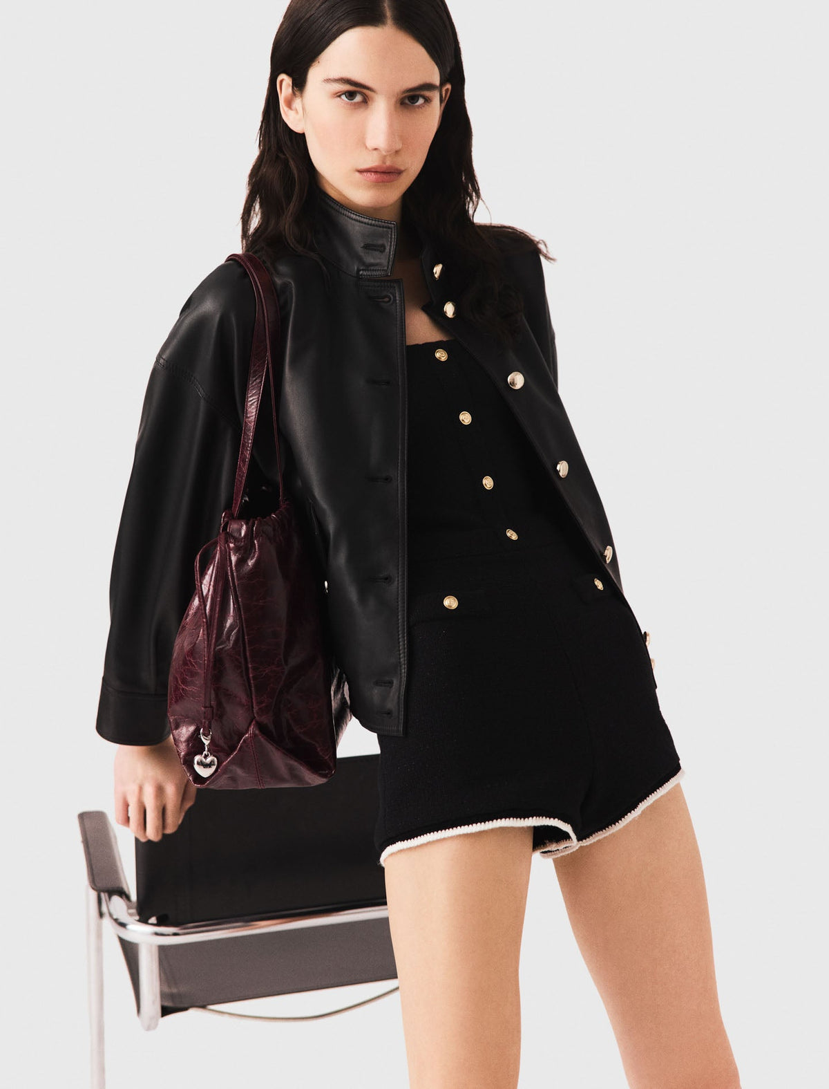 Leather jacket Black