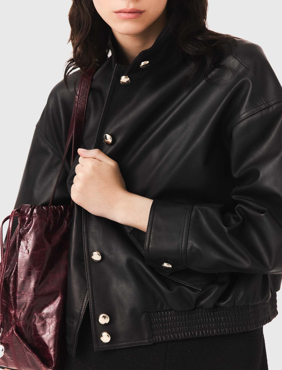 Leather jacket Black