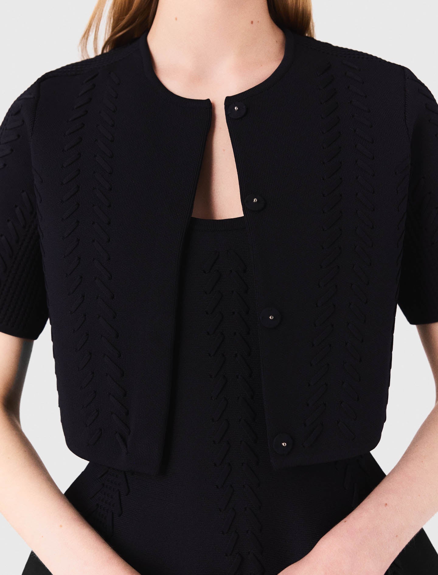 Short cardigan Navy