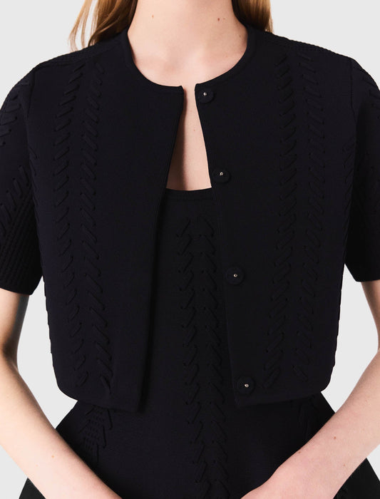 Short cardigan Navy