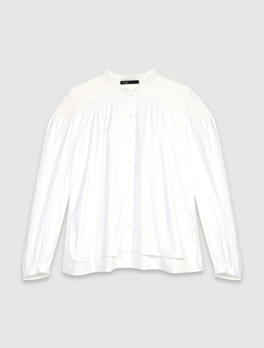 White  -Lace shirt