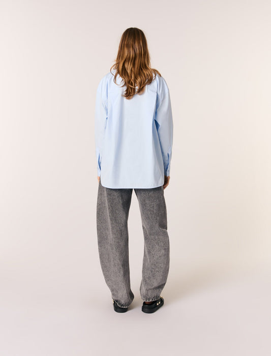 Blue Rhinestone Shirt