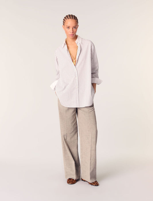 Black / White Stripes-featured-Rhinestone striped shirt