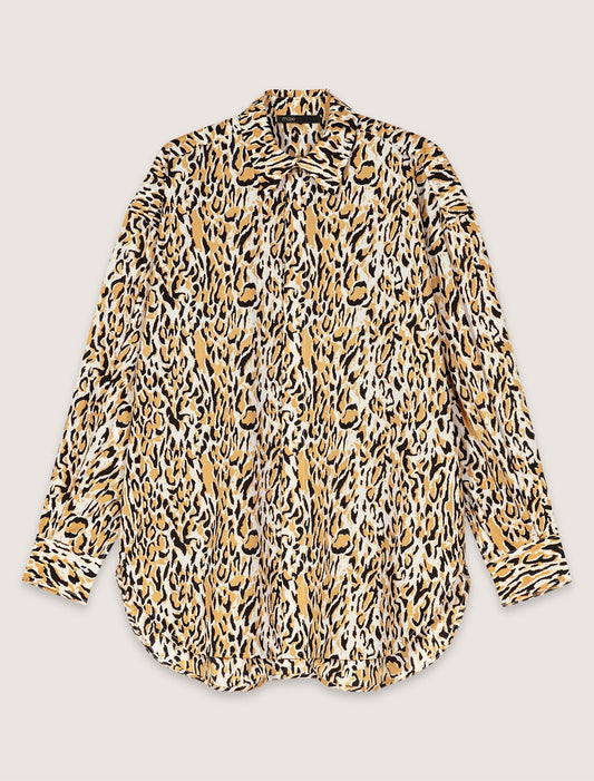 Leopard print-Leopard print shirt