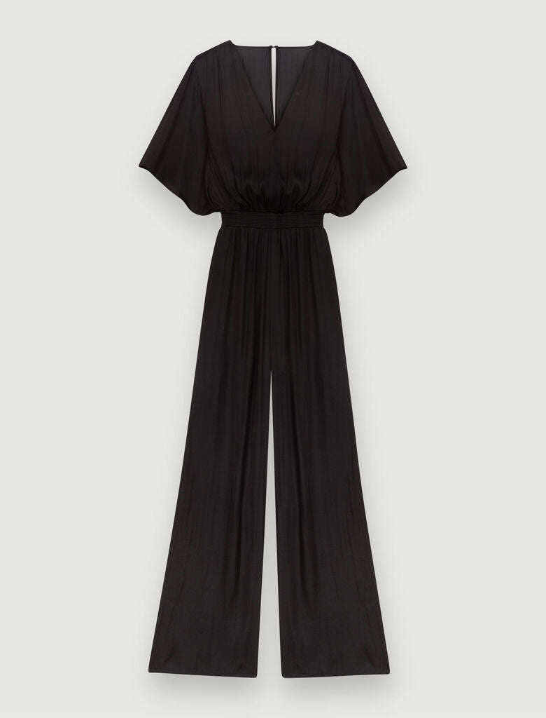 Black  -Satin Trouser Suit