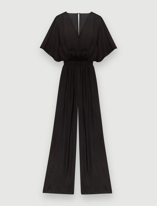 Black  -Satin Trouser Suit