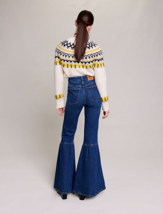 Blue  -flared jeans