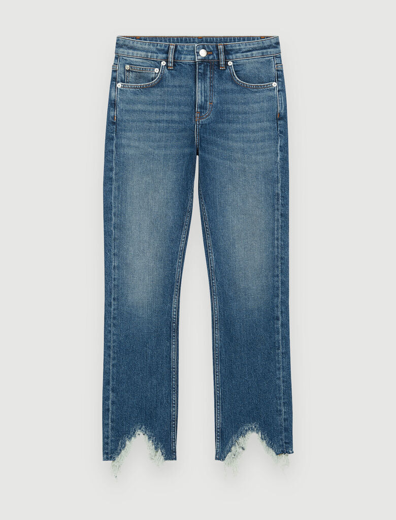 Blue  -Skinny ripped jeans