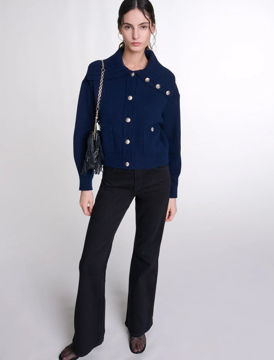 Black  -Flared jeans