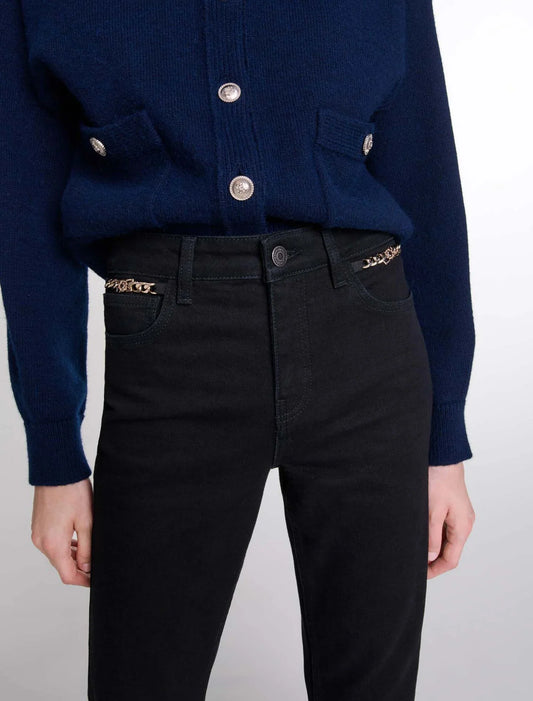 Black  -Flared jeans
