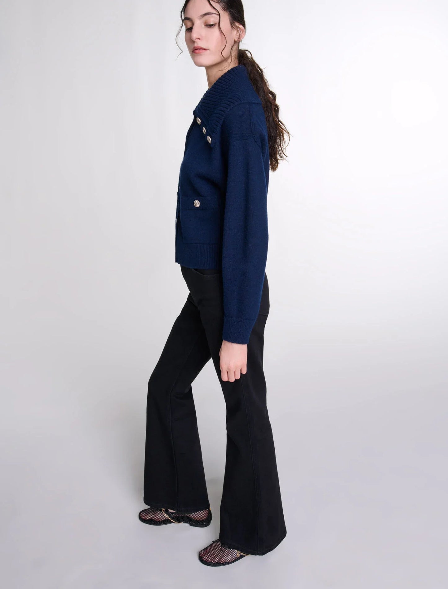 Black  -Flared jeans