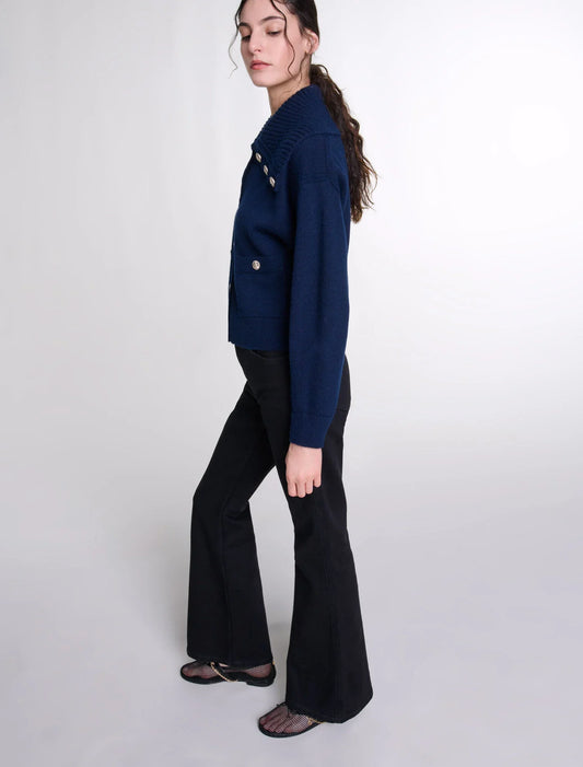 Black  -Flared jeans