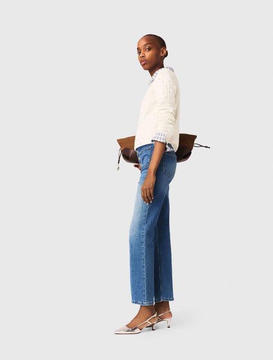Denim jeans with pockets Blue
