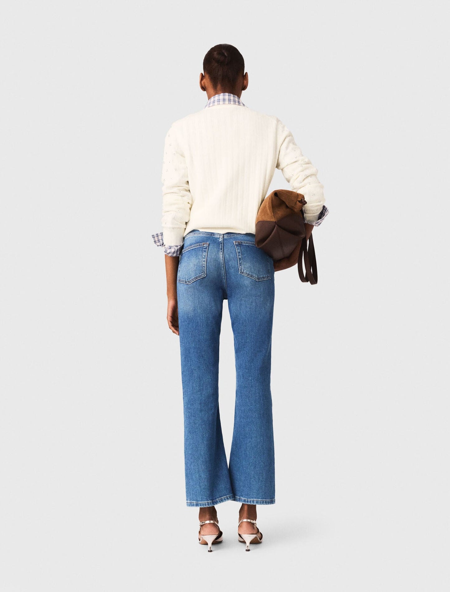Denim jeans with pockets Blue