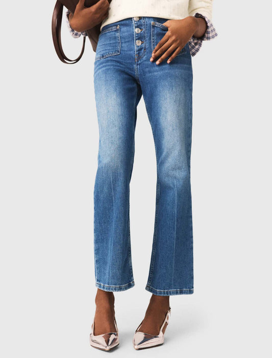 Denim jeans with pockets Blue
