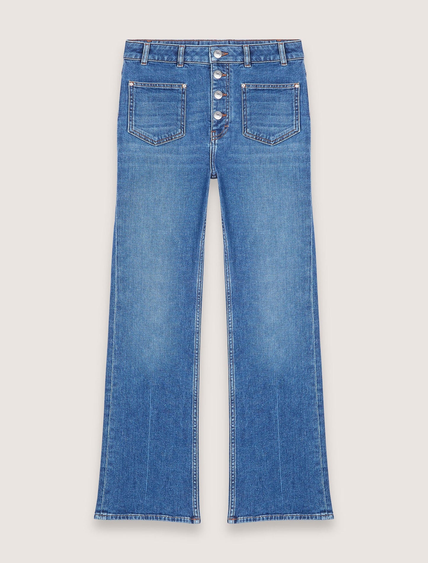 Denim jeans with pockets Blue