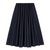 Striped Tailored Midi Skirt NAVY