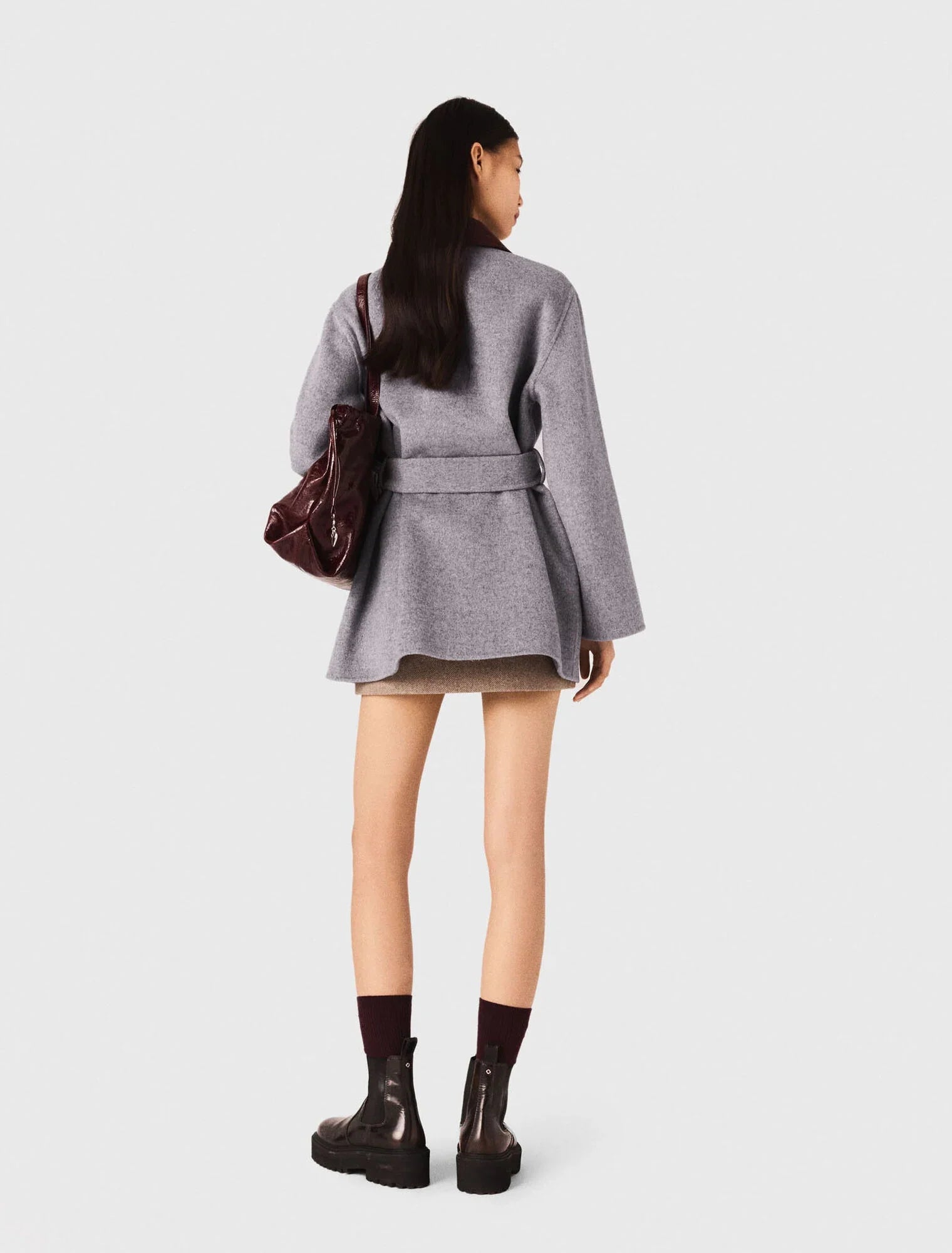 Wool coat Light Grey