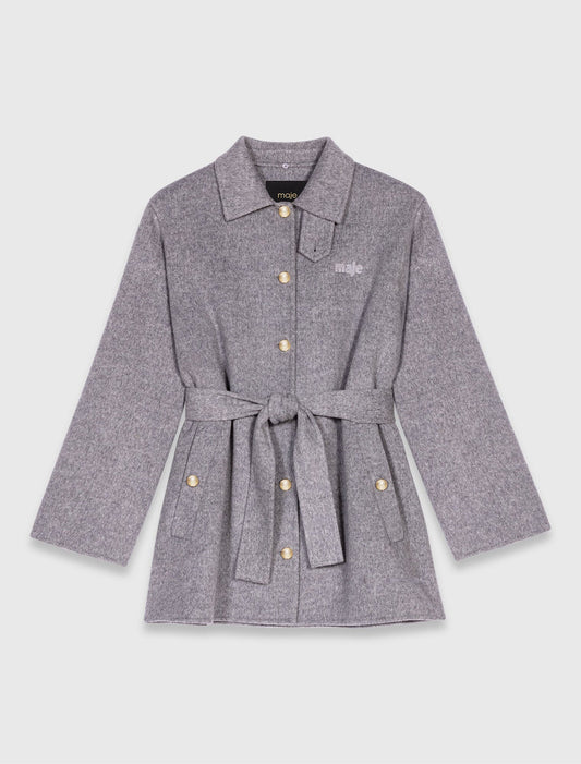 Wool coat Light Grey
