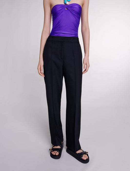 Suit trousers Black